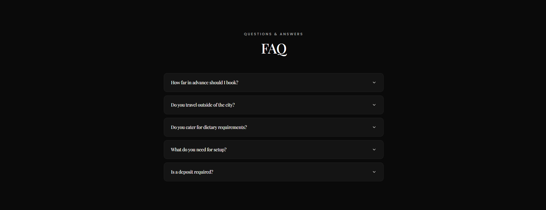 FAQ
